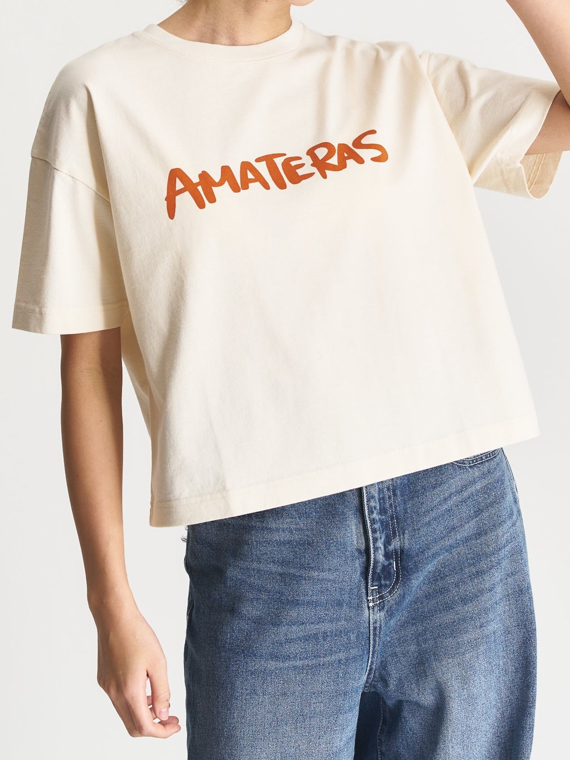 AMATERAS logo Tee / Amber (orange)