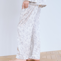 Silky Moonlit Satin Pants / Flax (beige)