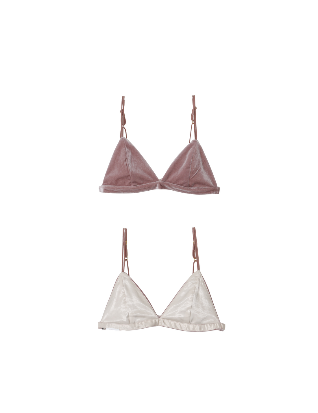 Cherie Reversible Bralette / flax(beige)