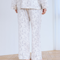 Silky Moonlit Satin Pants / Flax (beige)