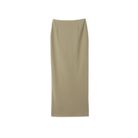 Curve Me Maxi Skirt / Matsuba (khaki)