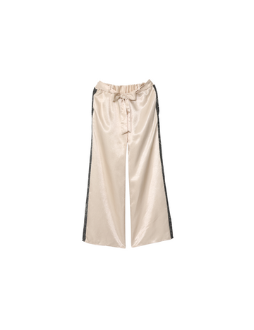 signature wagara sideline pants 24 / 亜麻(beige gold)