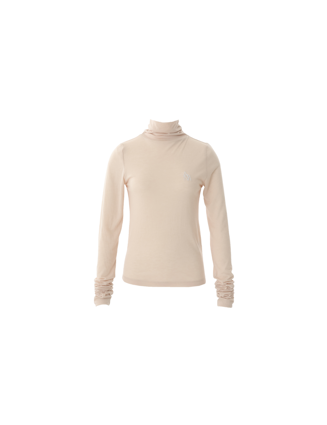 seamless turtle top / 亜麻(beige)