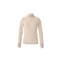 seamless turtle top / beige