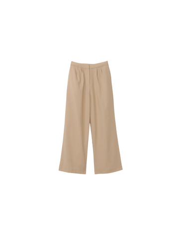 oriental linen straight pants / 亜麻(beige)