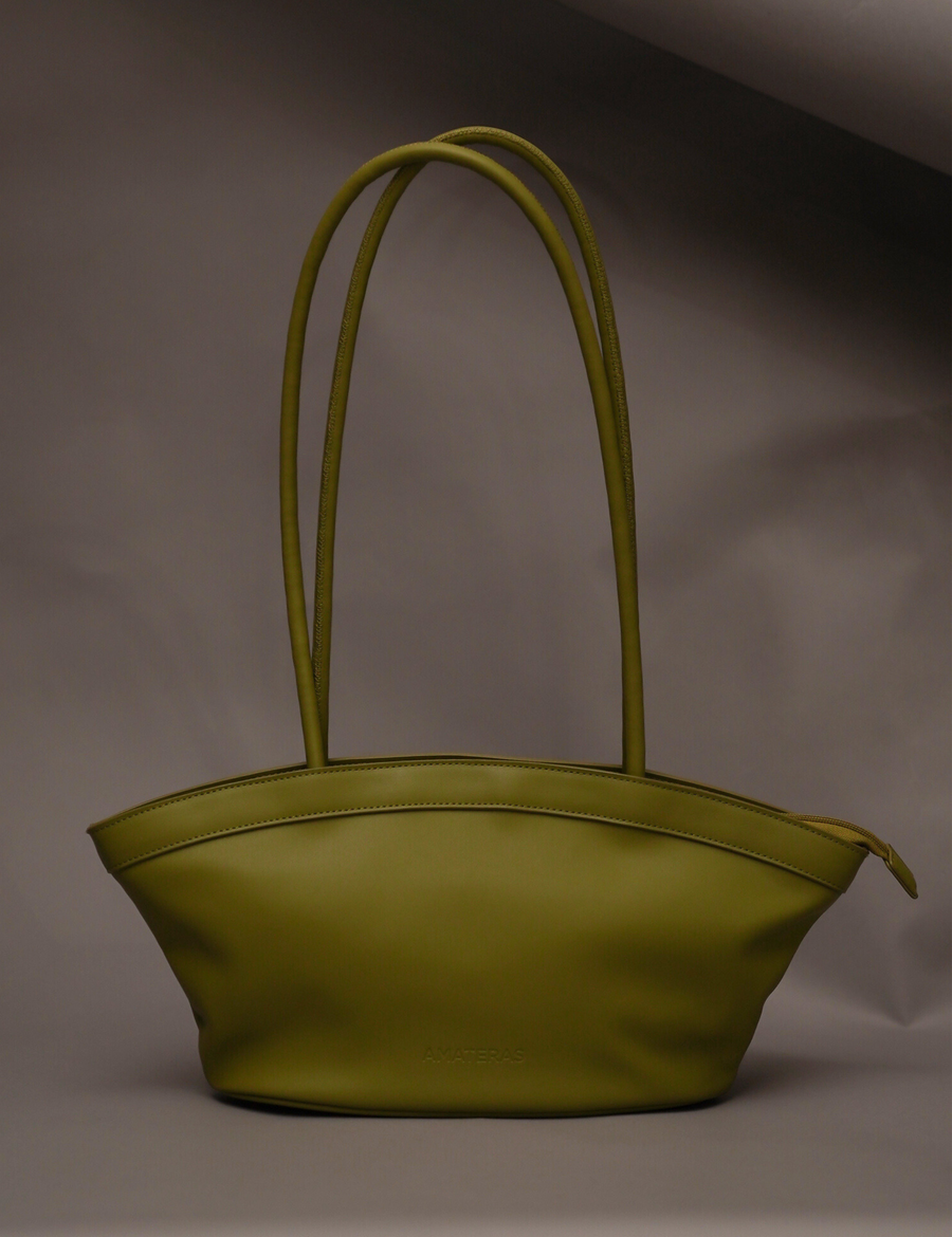 OUGI Vegan Leather Bag / 松葉(Khaki)