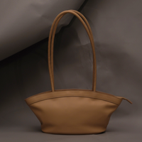 OUGI Vegan Leather Bag / Flax (Beige)