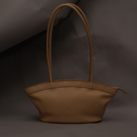 OUGI Vegan Leather Bag / Flax (Beige)