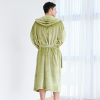 Cuddle Cloud Luxe KIMONO Robe / Matsuba (khaki)