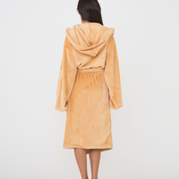 Cuddle Cloud Luxe KIMONO Robe / Honey(light yellow)