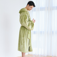 Cuddle Cloud Luxe KIMONO Robe / 松葉(khaki)