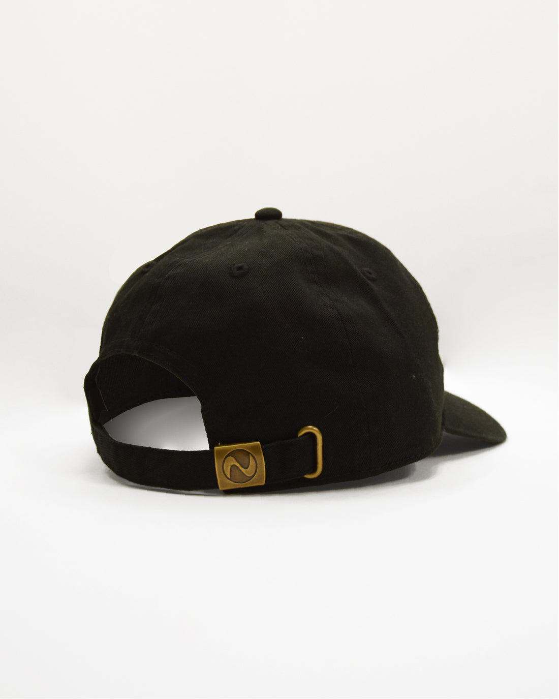 everyday cotton logo cap / black