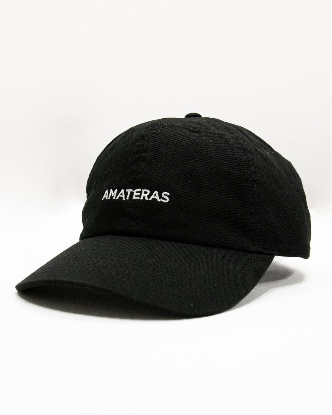 everyday cotton logo cap / black