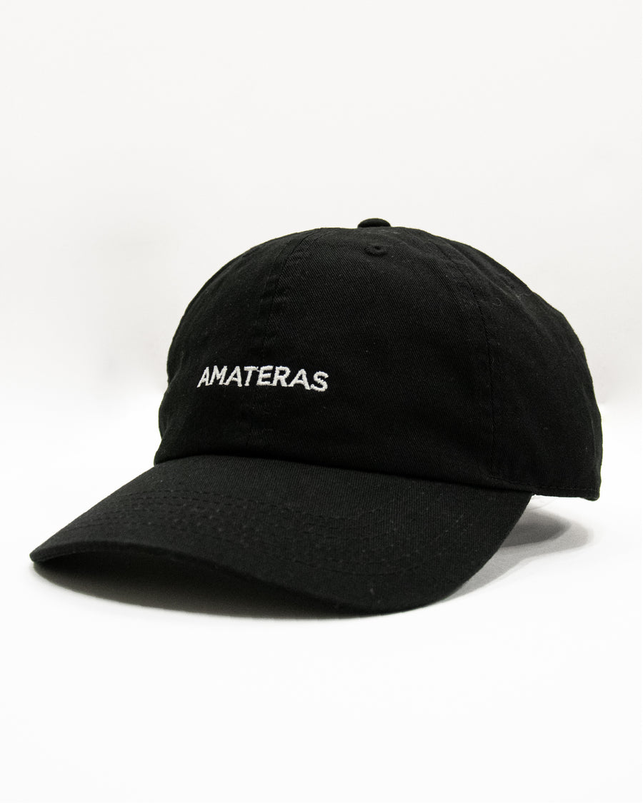 everyday cotton logo cap / 墨(black)