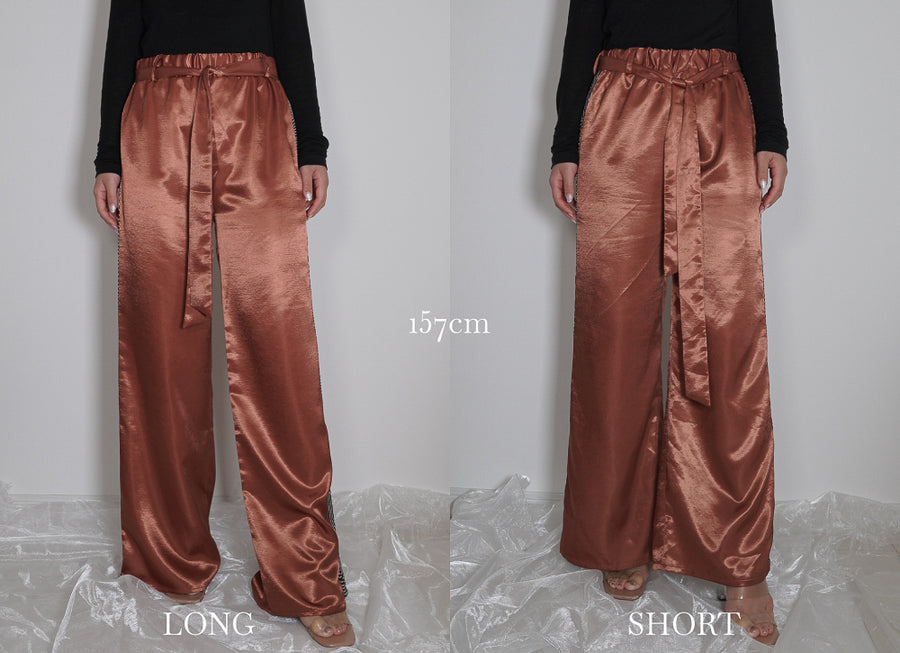 signature wagara sideline pants 24 / brown