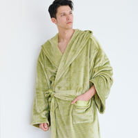 Cuddle Cloud Luxe KIMONO Robe / Matsuba (khaki)