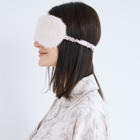 Silky Moonlit Satin Eyemask / 亜麻(beige)