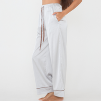 Chic Comfort Satin Pajama Pants / Jun(greige)