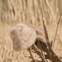 Dulce Cozy Hat / 亜麻(Beige)