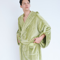 Cuddle Cloud Luxe KIMONO Robe / 松葉(khaki)