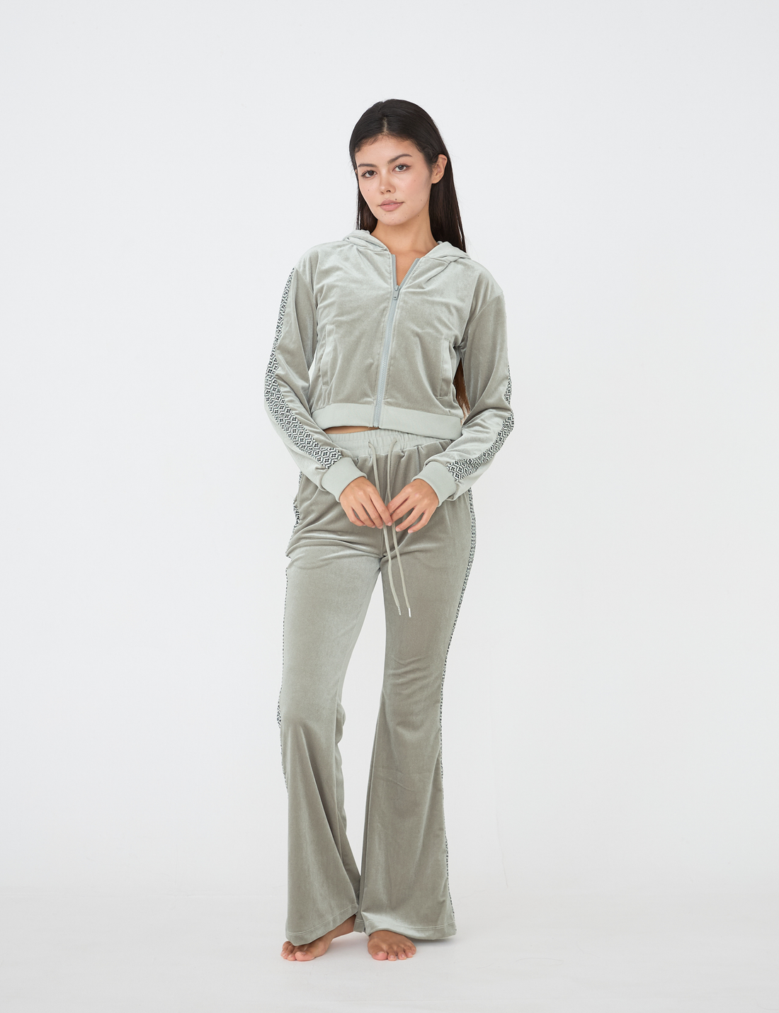 Wellness Tracksuit Pants/ Gray