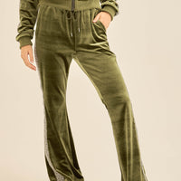 Weekend Velour Pants / 松葉(khaki)