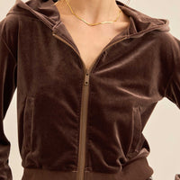 Weekend Velour Jacket / 枯茶(brown)