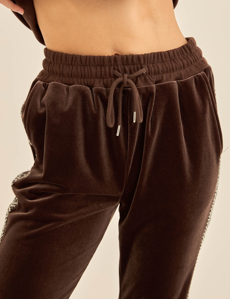 Weekend Velour Pants / 枯茶(brown)