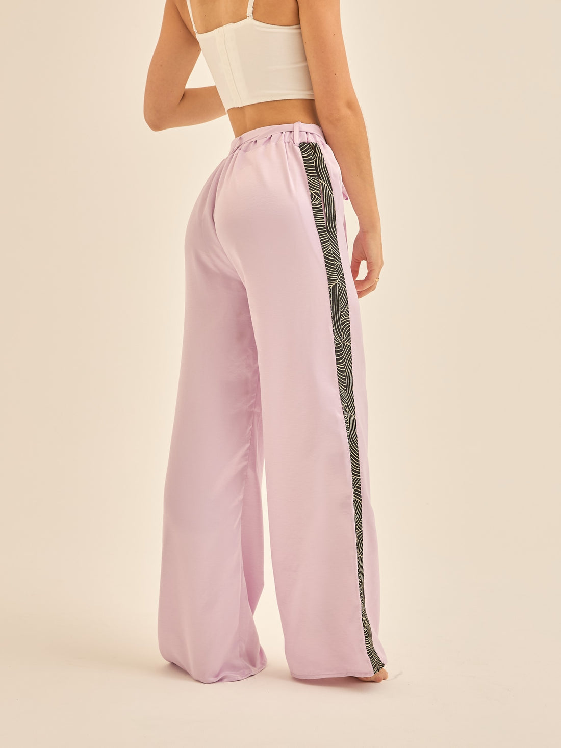 signature wagara sideline pants 24 / 桃色(pink)