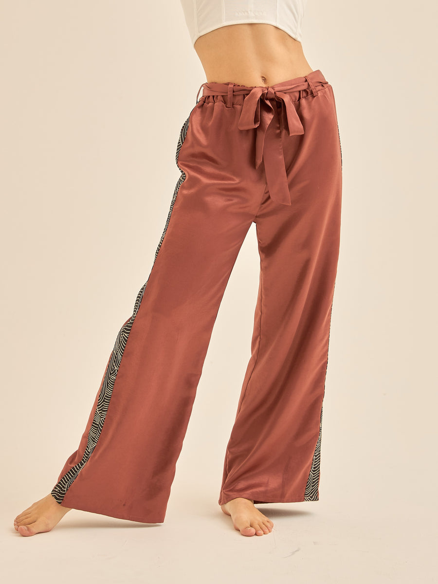 signature wagara sideline pants 24 / brown