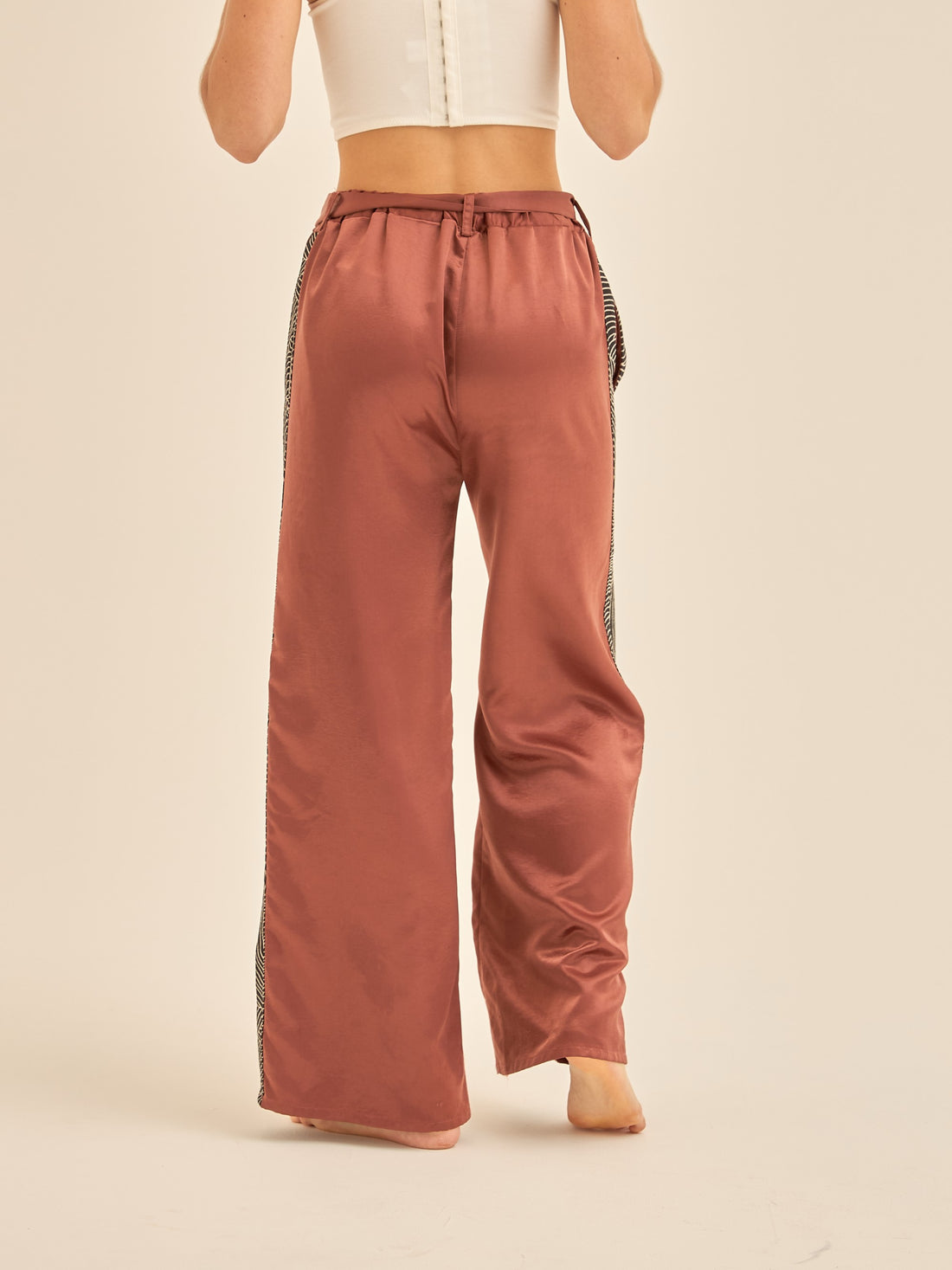 signature wagara sideline pants 24 / brown