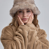 Dulce Cozy Hat / 亜麻(Beige)