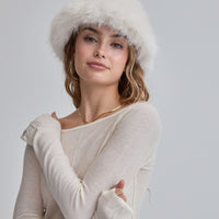 Dulce Cozy Hat / Gofun(White)