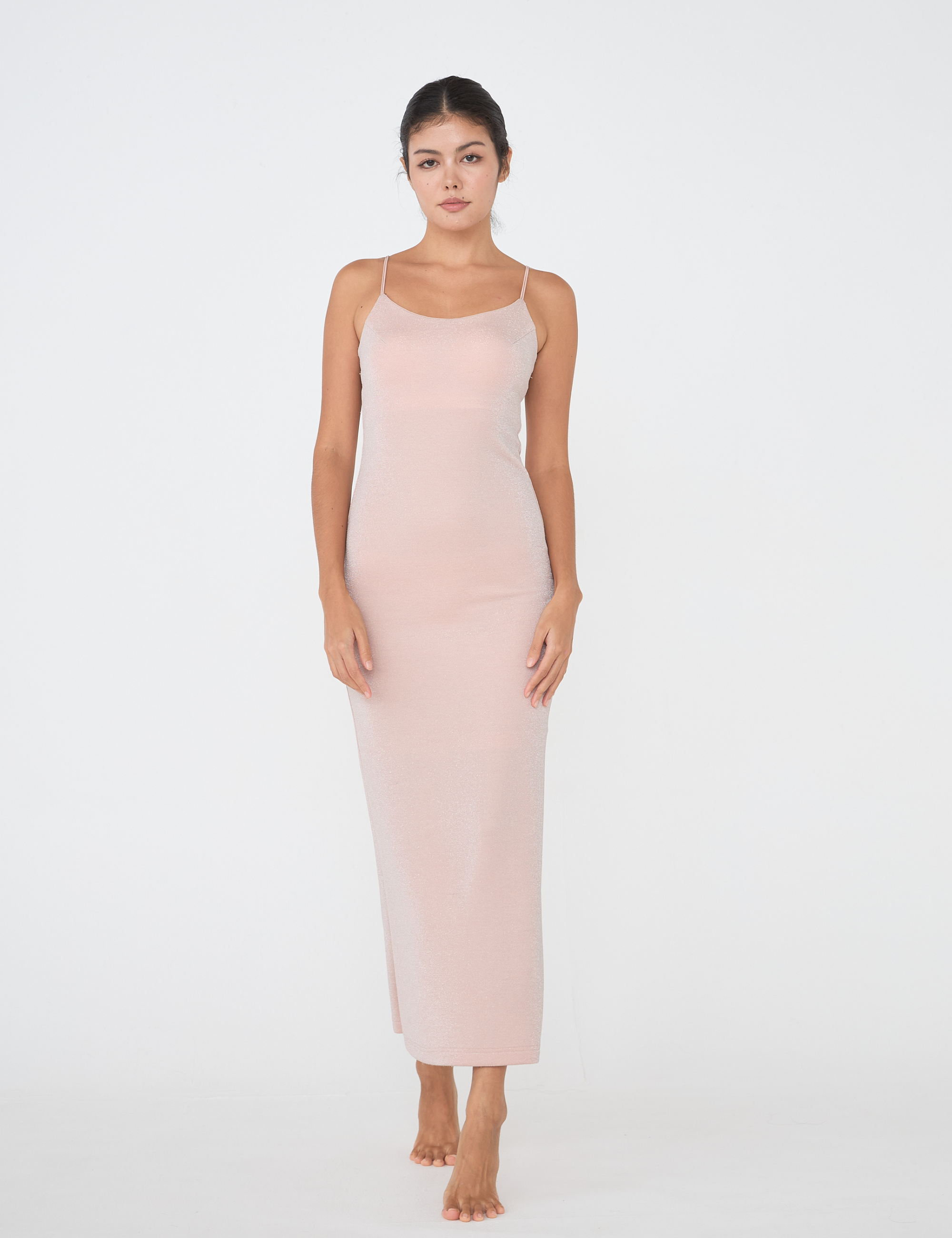 Moonlit Muse Maxi Dress / 桃色(pink)