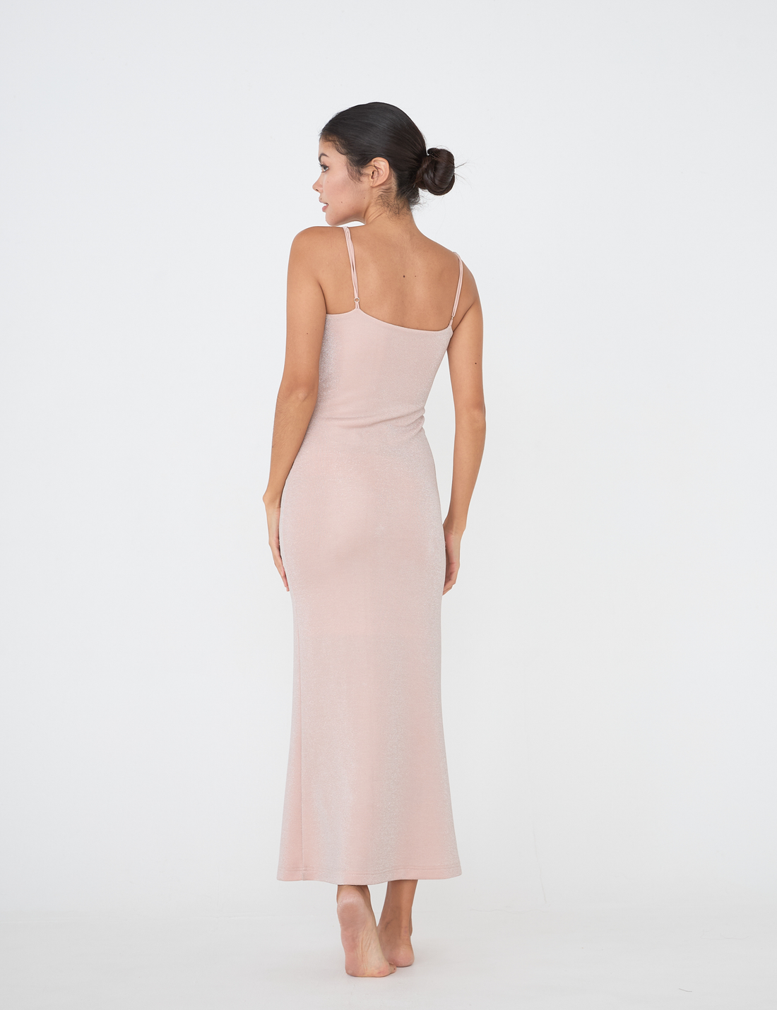 Moonlit Muse Maxi Dress / 桃色(pink)