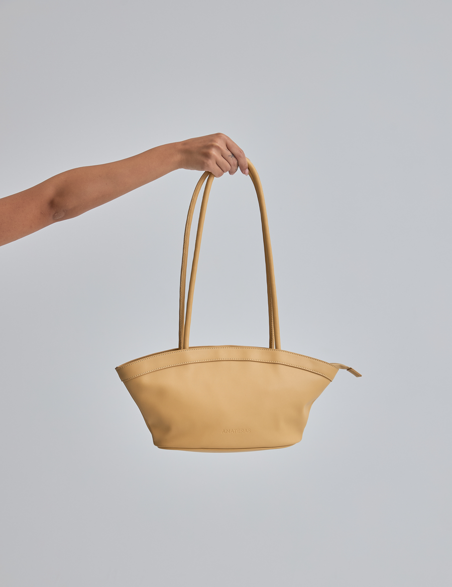 OUGI Vegan Leather Bag / Flax (Beige)