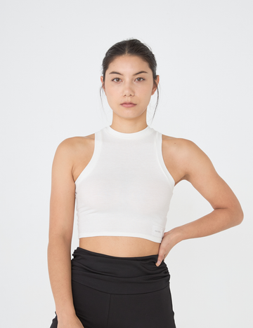 classic go-to tank / gofun(white)