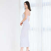 Moonlit Muse Maxi Dress / Silver