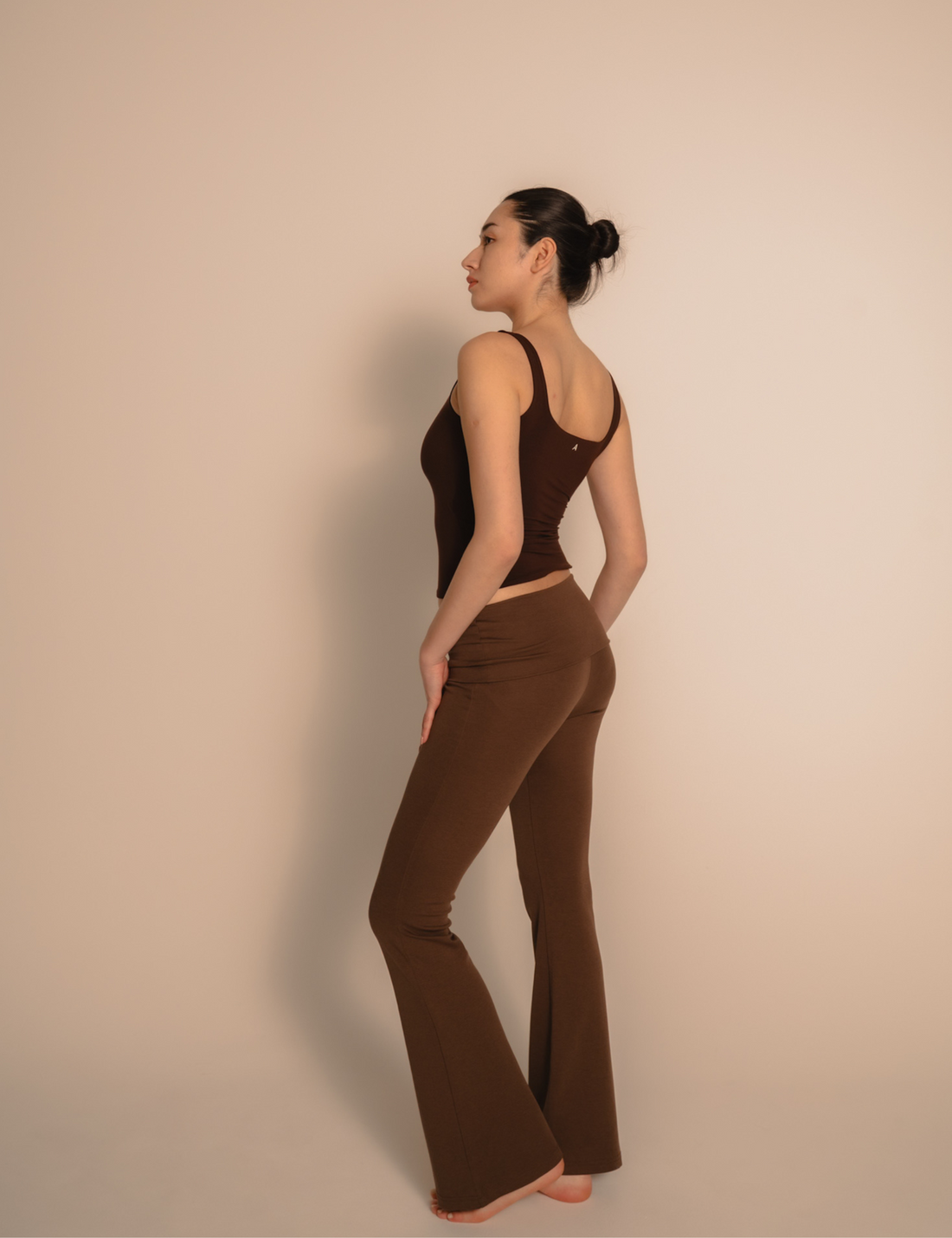 LuxeFit Flare Leggings / 枯茶(brown)