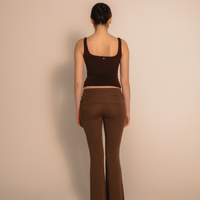 LuxeFit Flare Leggings / 枯茶(brown)