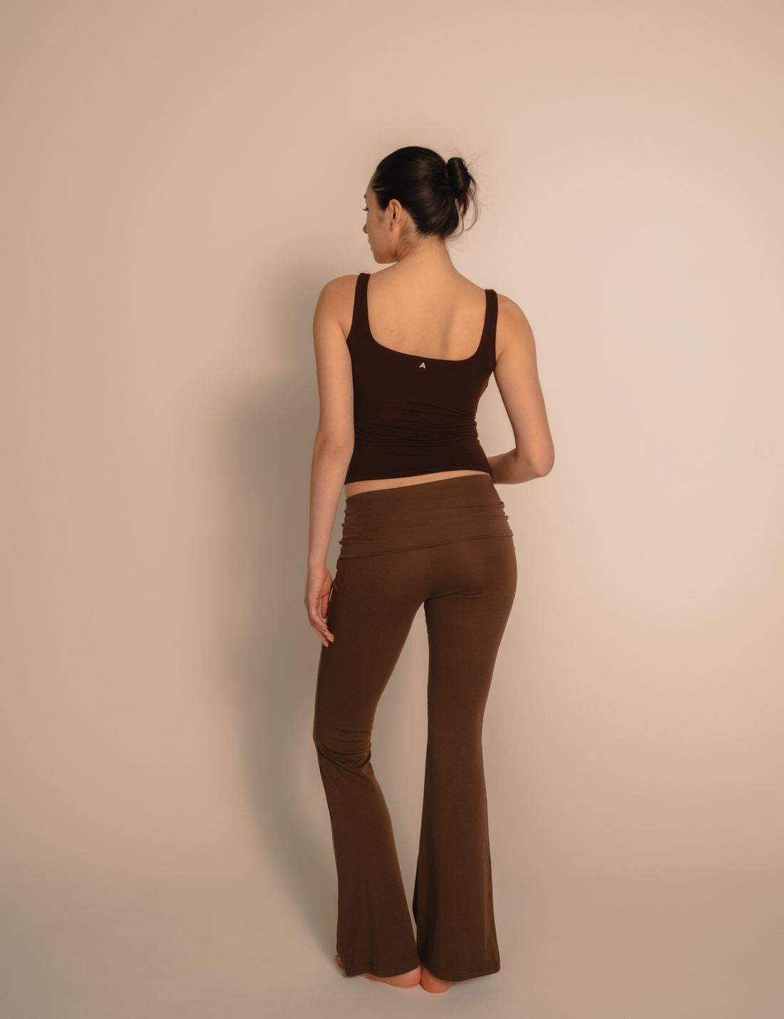 LuxeFit Flare Leggings / 枯茶(brown)