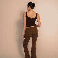 LuxeFit Flare Leggings / 枯茶(brown)