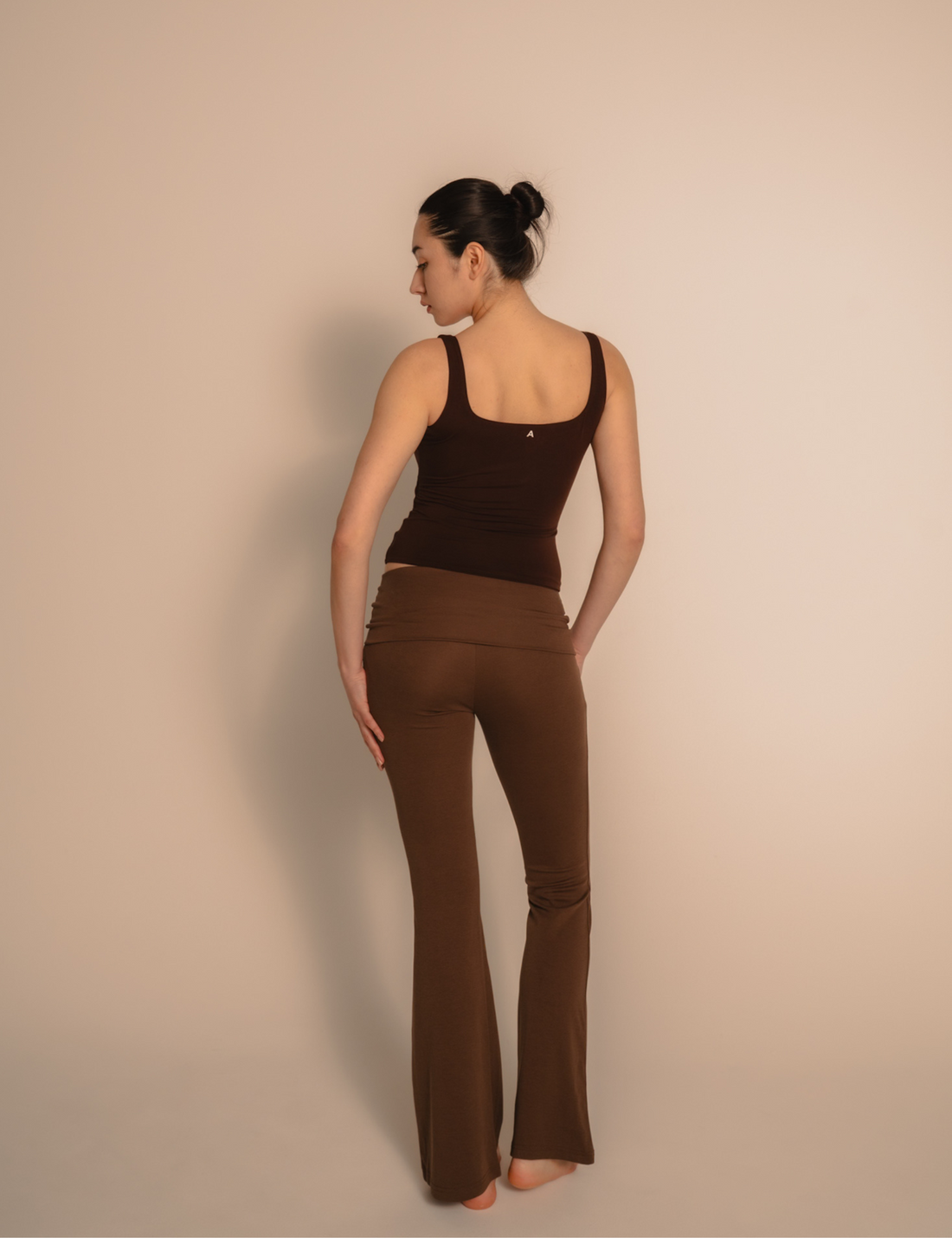 LuxeFit Flare Leggings / 枯茶(brown)