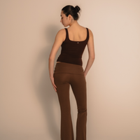 LuxeFit Flare Leggings / 枯茶(brown)