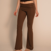 LuxeFit Flare Leggings / 枯茶(brown)