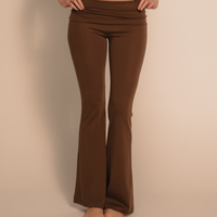 LuxeFit Flare Leggings / 枯茶(brown)