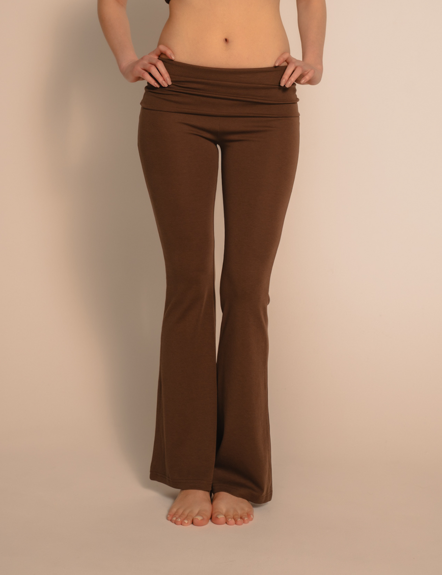 LuxeFit Flare Leggings / 枯茶(brown)