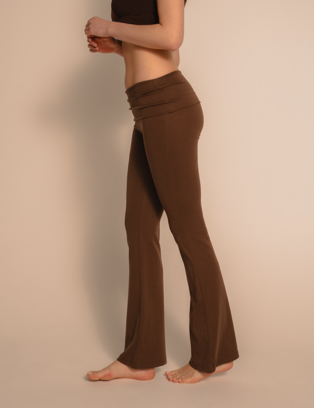 LuxeFit Flare Leggings / 枯茶(brown)