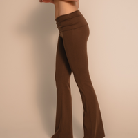 LuxeFit Flare Leggings / 枯茶(brown)