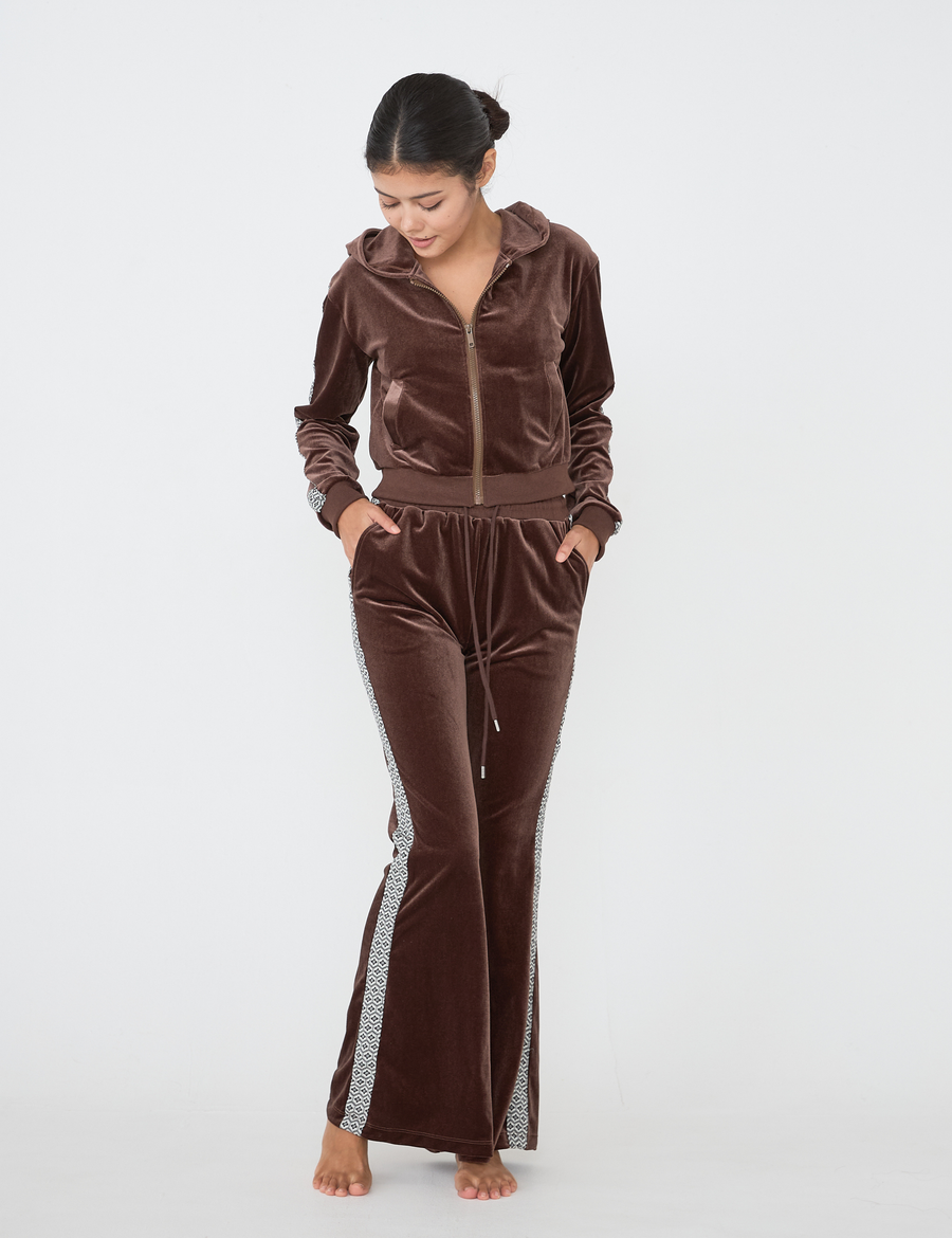 Weekend Velour Pants / 枯茶(brown)